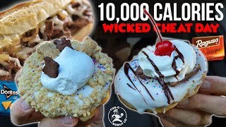 10000 Calories Of Wickedness  Wicked Cheat Day 59 [upl. by Malda]