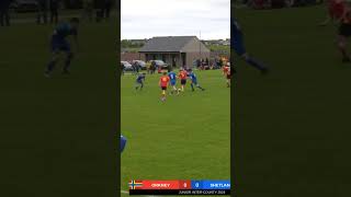 Orkney v Shetland Junior InterCounty 2024 Short 1 [upl. by Nirroc]