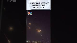 WATCH Israels Air Defence System In Action To Intercept Iranian Missiles  IranIsrael War  N18G [upl. by Janek]