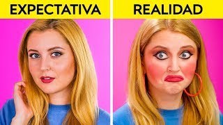 EXPECTATIVA VS REALIDAD  Situaciones para identificarse por 123 GO [upl. by Inahs512]