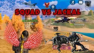 35 KILLS TEAM VS PRO JACKAL SUPPORT IN BR  AGGRESSIVE GAME PLAY [upl. by Becki]