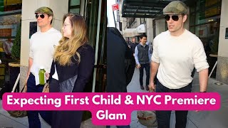 Henry Cavill amp Natalie Viscuso Expecting First Child amp NYC Premiere Glam [upl. by Ynavoj]