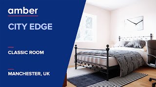 Property Tour  City Edge Manchester  Student Accommodation in UK  amber [upl. by Ahtreb]