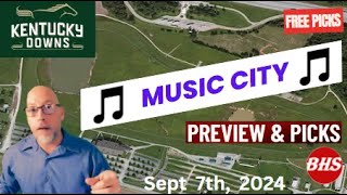 2024 KY Downs Racing  Music City Picks [upl. by Ashbaugh910]