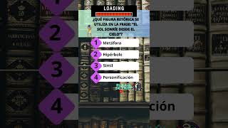 5️⃣2️⃣6️⃣ RAZ VERBAL CXIX📚✍️🧠 test quiz razonamientoverbal shorts testdeculturageneral trivia [upl. by Eralc]