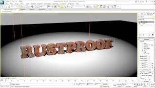 Animating Text in 3ds Max  Part 1  Using Particles [upl. by Erick]