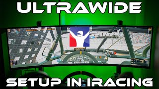 How to Setup an Ultrawide Monitor in iRacing [upl. by Laekcim]