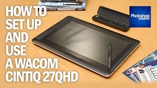 How to set up and use a Wacom Cintiq 27QHD [upl. by Lindell]