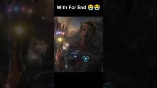 Iron Man Death Scene 😭😭  Avengers Endgameshort [upl. by Akinad]