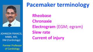 Pacemaker terminology [upl. by Gilly40]