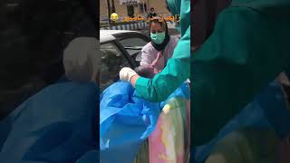 Giving birth in a car midwife newbornbaby baby cute emergency [upl. by Hurwitz841]