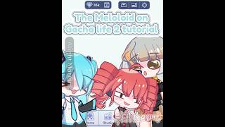 Making the Meloloid on gacha life 2 ‼️ tutorial ✨ gacha gachatutorial vocaloid shorts [upl. by Naval]