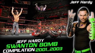 Jeff Hardy Swanton Bomb Compilation 20012003 [upl. by Rusticus]