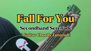 Fall For You  Secondhand Serenade Guitar Chords Tutorial With Lyrics [upl. by Ytsur]