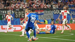 CROATIA 11 ITALY  Last Second Goal Shocks EURO 2024  Highlights amp Atmosphere [upl. by Bergstein]