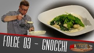 Mahlzeit Folge 03  Gnocchi mit Gorgonzolaspinat  Vegetarisch [upl. by Senalda]