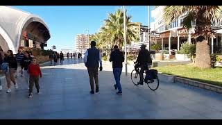 Durrës Albania  City Walking Tour [upl. by Ahsekat]