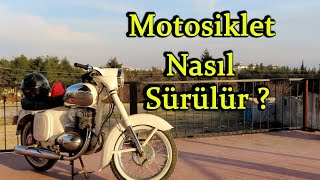 1 Motosiklet Nasıl Sürülür [upl. by Aidualc]