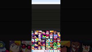 TIER LIST DE TODOS LOS BRAWLERS brawlstars tierlist brawlers shorts [upl. by Ridglea]