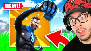 I Got The NEW MR FANTASTIC Skin in Fortnite [upl. by Anneyehc]