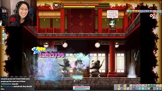 Nov 28 2023 Hyperion Aran Dojo and Demon Slayer Training  MapleStory [upl. by Kiah]