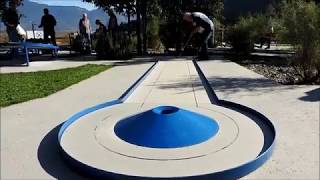 Minigolf Professionell  Hubert Bayer in Algund Südtirol [upl. by Jew]