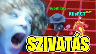 1V1 BARÁVAL DE KÖZBEN SZIVATHAT STUMBLE GUYS BLOCK DASH [upl. by Anyzratak592]