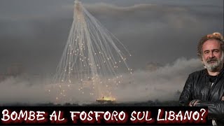 Bombe al fosforo sul Libano [upl. by Andros]