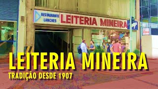 Restaurante Tradicional desde 1907 Leiteria Mineira no centro do Rio de Janeiro [upl. by Aura]