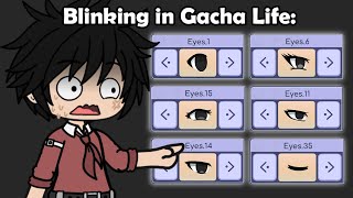 No One Blinking in Gacha Life 😖 [upl. by Emalia449]