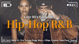 Late 90sEarly 00s HipHop and RampB  50 Cent Nelly Dr Dre Snoop Dogg Mary J Blige Fugees [upl. by Derr791]