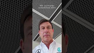 Toto Wolff’s first day as social media admin 👏📲 [upl. by Suzzy]