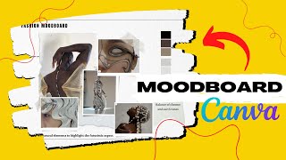 How to Create an Inspiring MOOD BOARD for Any Occasion Using Canva 7000 Templates [upl. by Hirst54]