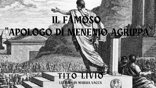 IL FAMOSO quotAPOLOGO DI MENENIO AGRIPPAquot di Tito Livio [upl. by Hana]