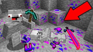 geheime Shade Mine 😦 LUCKY BLOCK BEDWARS [upl. by Wilkie]