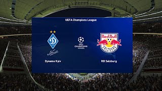 Dynamo Kyiv – Salzburg  UEFA Champions League 20242025  eFootball [upl. by Oesile]