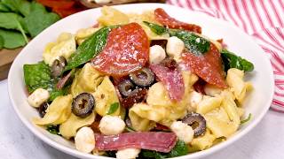 Tuscan Tortellini Salad [upl. by Bergess]