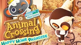 Il vit dans un HÔTEL  🏨 ANIMAL CROSSING HAPPY HOME PARADISE 22 [upl. by Ynnaj906]