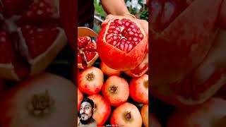 Amazing Peeling Skills Fresh Ripe Pomegranate Fruit with Rural Farmer shorts​ farming​ fruit [upl. by Eselahc893]