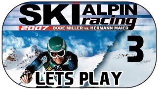 Lets Play Ski Alpin Racing 2007 German Part 3 RTLDeutsch [upl. by Aisetra]