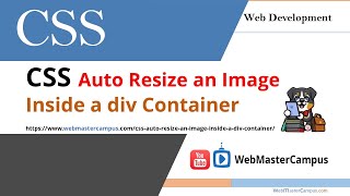 CSS Auto Resize an Image Inside a Div Container [upl. by Connell557]