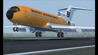 FSX  B727200  JT8D17 engine sounds  xviews [upl. by Yengac73]