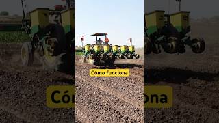 Sembradora de precisión John Deere en Frijol como Funciona [upl. by Silvie]