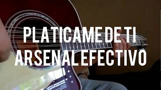 Platícame De Ti  Arsenal Efectivo Requinto cover Takamine JJ325SRC12 Sonido [upl. by Korten]