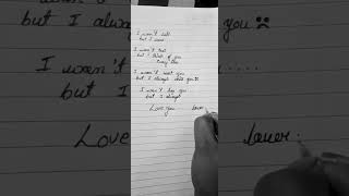 Lover shayari love handwriting gungun shayari  viral shorts [upl. by Urbani]