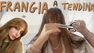 FRANGIA A TENDINA molto impulsiva 💇‍♀️ Vlogmas [upl. by Ettereve377]