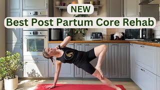 The 3 BEST Post Partum Core Strengthening Exercises [upl. by Clower]