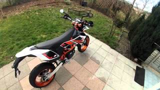 KTM SMC R 690 quotWalkaroundquot  Kleiner Soundest  DeutschGerman [upl. by Aisad]