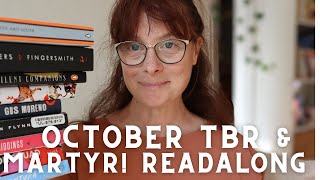 October TBR amp Martyr Readalong [upl. by Adraynek]