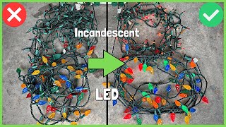 How to Find Bad Christmas Light Bulbs Quickly LED or Incandescent [upl. by Ardnassak]